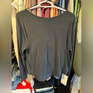 NWT Lululemon Drapey Softstreme Boatneck Long Sleeve